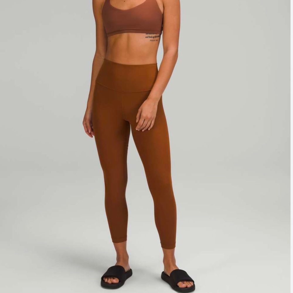 Lulu Lemon Align High Rise Ribbed 25 leggings